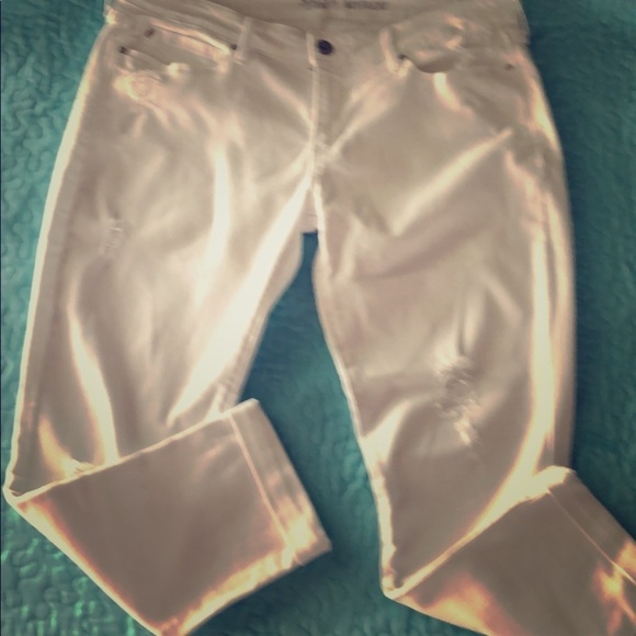 DENIZEN - NWT -white distressed -Sz 15 juniors - Picture 2 of 10